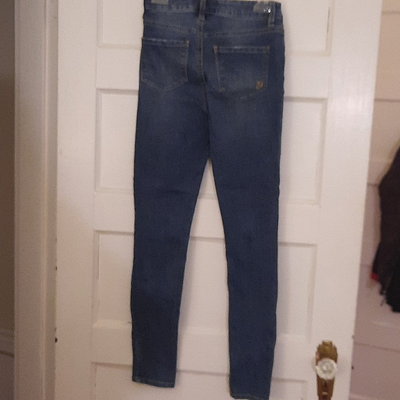 Indigo Rein distressed high waisted jeans - Picture 6 of 8